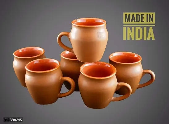 Prop It Up 120ml, Set of 6, New Tea  Coffee Cup Set Medium Size Tea/Coffee Cups
