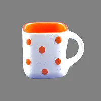 Prop It Up New Premium Quality Ceramic Material Colorful Tea/Coffee Mug Set, 180ml, Set of 6, Multi Colour,-thumb3