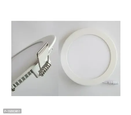 SFL 12 Watt. Round Shape Slim LED Panel (Down Light) Warm White Color with Heat Shink (Long Life) Heavy duty, More Brighter