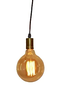 Prop It Up Pendant with Holder Hanging E27 For Round Filaments Lamps (Bronze)-thumb4