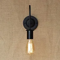 Prop It Up Retro Industrial Rustic Country/Style Ceiling Chandelier Round Wall Light Fixture (257-641, Black).-thumb3