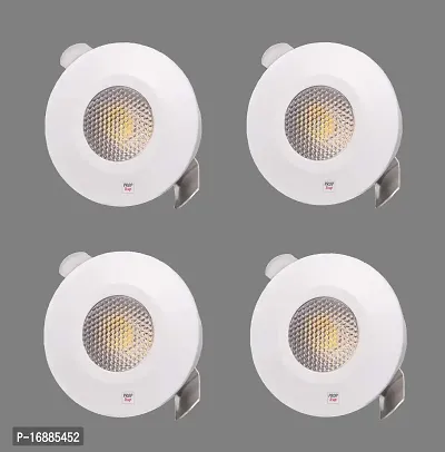 Prop It Up , Spot 2-Watt LED COB LightsSMALLEST LED RESSESED Light, Best Suitable for Showcase,Furniture, CABINETS,Bed ETC,Flush Mount Ceiling Lamp