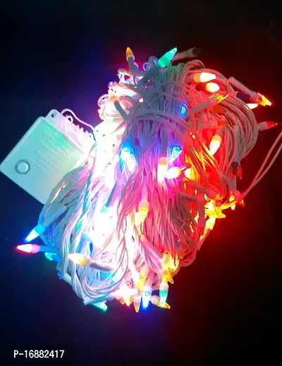 Techyshop Plastic 219 LED Light with Remote Diwali Decorative Light (Multicolour)-thumb4