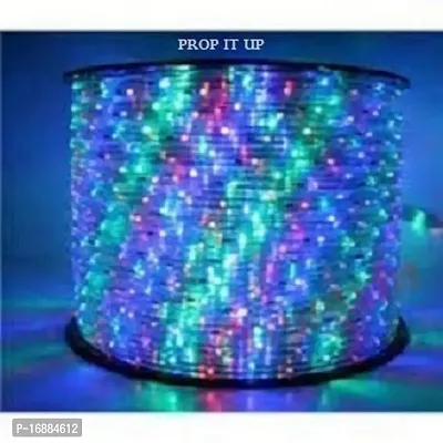 Premium Quality Water Proof 5 Meter LED Rope Light/Strip Light/Cove Light/Rope Light Color: Still Multi Color with Adapter.Exxtra Brightness and Thiick Silicon Coating.-thumb4