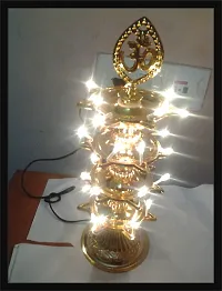 Prop It Up Diya/Deepak bulb lamp golden color lights decoration for diwali- LED Serial Rice bulb-28Bulbs-thumb1