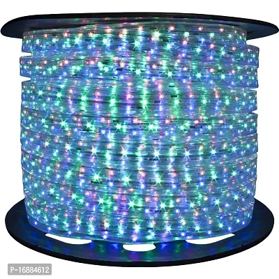 Premium Quality Water Proof 5 Meter LED Rope Light/Strip Light/Cove Light/Rope Light Color: Still Multi Color with Adapter.Exxtra Brightness and Thiick Silicon Coating.