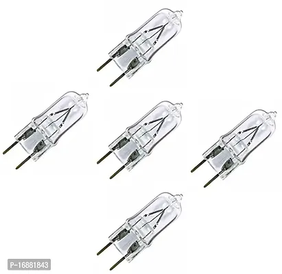 BRAHMZ 50-Watts g5 Halogen Warm White Bulb, Pack of 5