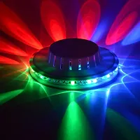 Tucasa DW-1 Revolving LED Laser Light with Sensor (Multicolor)-thumb2