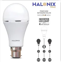 Halonix Prime 9W B22D 6500K Cool Day Light Inverter Rechargeable Emergency Led Bulb Pack of 1-thumb1