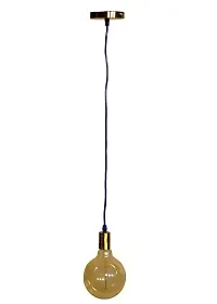 Prop It Up Pendant with Holder Hanging E27 For Round Filaments Lamps (Bronze)-thumb1