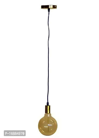 Prop It Up Pendant with Holder Hanging E27 For Round Filaments Lamps (Bronze)-thumb2