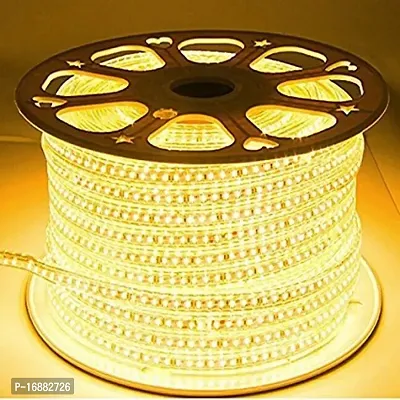 Water Proof 5 Meter LED (Strip Llight,Cove Light) Rope Light Color: Warm White with Adapter-thumb0