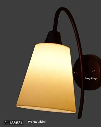 Prop It Up New Arrivals Make in India Wall Light with Unbreakable Fiber Shade Wall Sconce for Hall, Drawing Room, Bed Room etc.