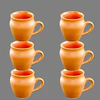 Prop It Up 120ml, Set of 6, New Tea  Coffee Cup Set Medium Size Tea/Coffee Cups-thumb1