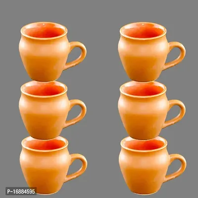 Prop It Up 120ml, Set of 6, New Tea  Coffee Cup Set Medium Size Tea/Coffee Cups-thumb2