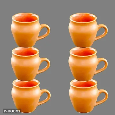 Prop It Up PIU33231 kullhad Shape 6 pcs Tea Cups-thumb3