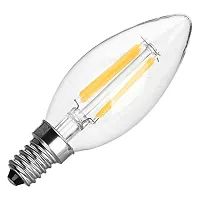 E14 4W 400LM 3200K Warm White Light 4-COB LED Filament Bulb (AC220V)-thumb2