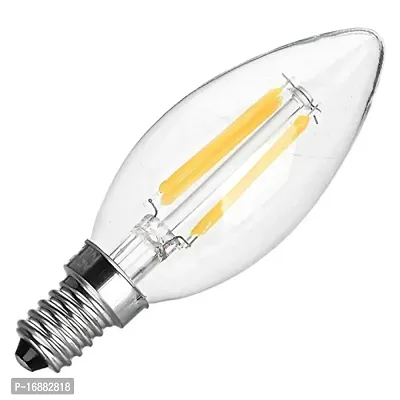 E14 4W 400LM 3200K Warm White Light 4-COB LED Filament Bulb (AC220V)-thumb3