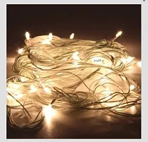 Prop It Up Festival Decoration 35feet, Lights Serial Bulbs Ladi Decoration Lighting Christmas, Deewali, New Year Decoration Light, (Warm White, Pack of 5)-thumb1