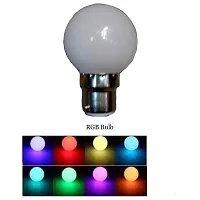 Prop It Up SFL MULTI COLOR BULB (COLOR CHANGING) LED BULB 0.5 WATT (HALF WATT)-thumb1