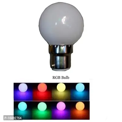 Prop It Up SFL MULTI COLOR BULB (COLOR CHANGING) LED BULB 0.5 WATT (HALF WATT)-thumb2