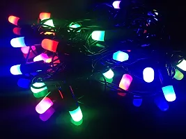 Blackberry Overseas 20 Metre Long Multi Colored Decorative Capsule Shaped LED Lights-thumb1