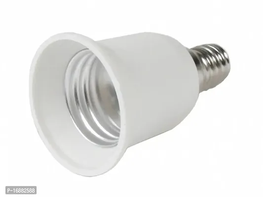 TRUE SHOPEE Ceramic E14-E27 Bulb Convertor (White) - 2 Pieces-thumb2