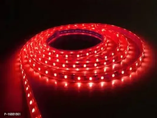 Micron Diwali Decorative LED strip Light Red Non Waterproof 5mtr with Adaptor