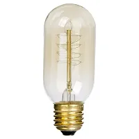 Imported AC 110-120V Edison Tungsten Filament Vintage Antique Light Bulb E27 T45-thumb1