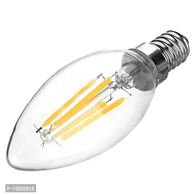 E14 4W 400LM 3200K Warm White Light 4-COB LED Filament Bulb (AC220V)-thumb4