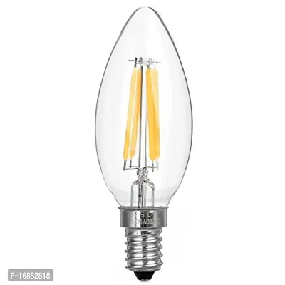 E14 4W 400LM 3200K Warm White Light 4-COB LED Filament Bulb (AC220V)-thumb2