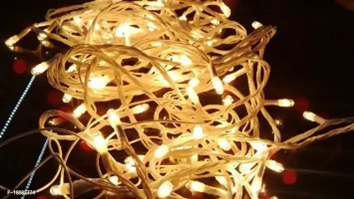 SFL Yellow Colored Decorative RICE LED Lights, 15 metre Long, ( 4 Pcs. COMBO)-thumb2