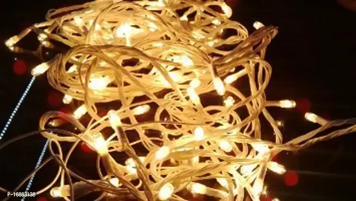 Prop It Up (2 Pcs. Combo) SFL Yellow Colored Decorative Rice LED Lights, 15 metre Long,