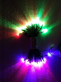 Prop It Up Make in India Multi Colour 13 Meter LED Rice Lights Serial LED Decoration Light for Diwali navratra Christmas-thumb1