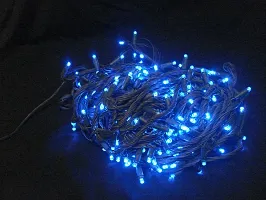 Led 180 Bulb Lights with 8 Functions Wired Remote, 16.5 m Long (Blue)-thumb1