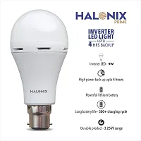 Halonix Prime 9W B22D 6500K Cool Day Light Inverter Rechargeable Emergency Led Bulb Pack of 1-thumb4