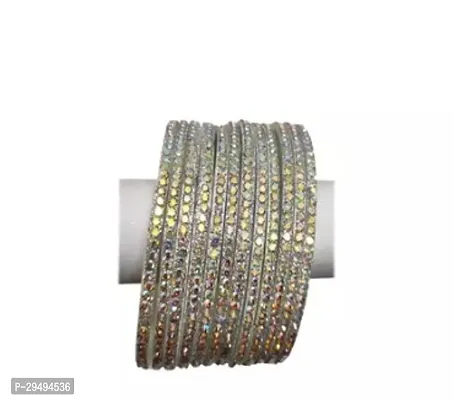 Fancy Glass Bangle Set for Women