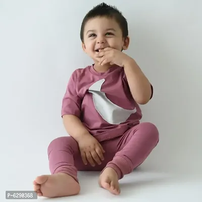 Unisex Elegant 100 % Pure Cotton Jersey Jogger for Adorable Kiddos | Pink Solid Pattern | Mummas Preferred Choice-thumb0