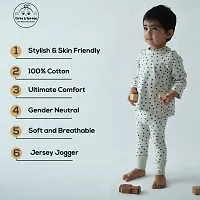 Unisex Elegant 100 % Pure Cotton Jersey Jogger for Adorable Kiddos | Pink Solid Pattern | Mummas Preferred Choice-thumb3