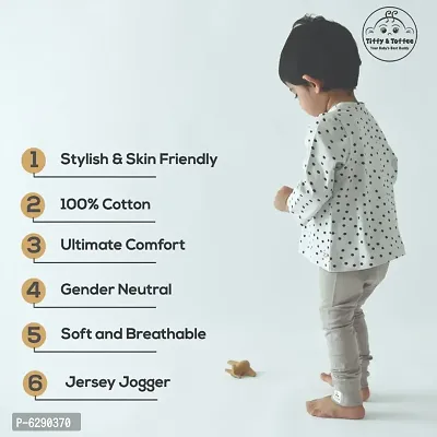 Unisex Elegant 100 % Pure Cotton Jersey Jogger for Adorable Kiddos | Pink Solid Pattern | Mummas Preferred Choice-thumb5