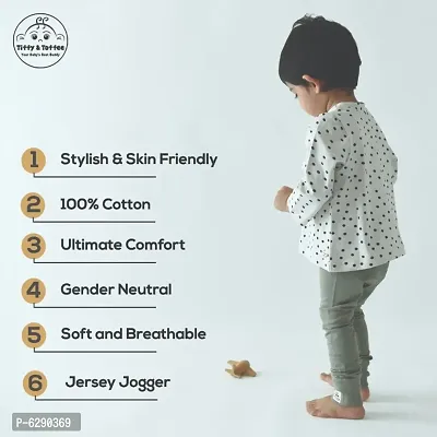 Unisex Elegant 100 % Pure Cotton Jersey Jogger for Adorable Kiddos | Pink Solid Pattern | Mummas Preferred Choice-thumb5
