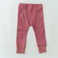 Unisex Elegant 100 % Pure Cotton Jersey Jogger for Adorable Kiddos | Pink Solid Pattern | Mummas Preferred Choice-thumb2