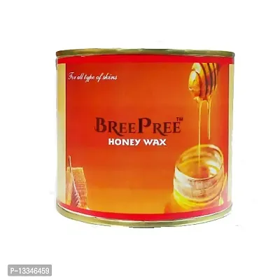 BREEPREE Waxing Kit/Wax Kit Combo Includes (Auto Cut Wax Heater + Honey Wax + Wax Strips + Wax Spatula)-thumb2