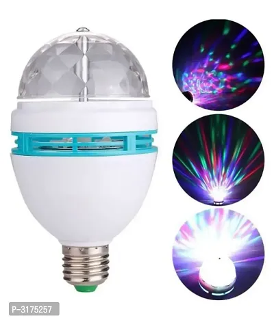 Disco Light LED Bulb, Automatic Rotating Wall Light Multi - Pack of 1