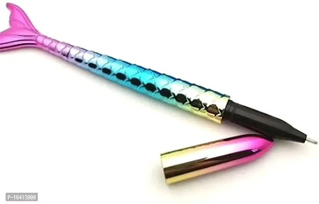 Unicorn Pen Combo - 2 Unicorn Water Pen / 2Mermaid Pen / 2 Fur Pen for Kids Girls (Pack of 6)-thumb5