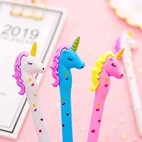 Unicorn Beautiful Gel Pen Set for Kids -Pack of 6-thumb1