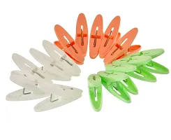 Stri Plastic Cloth Hanging Clips Set of 36 Pieces (3 Dozen) (36)-thumb1