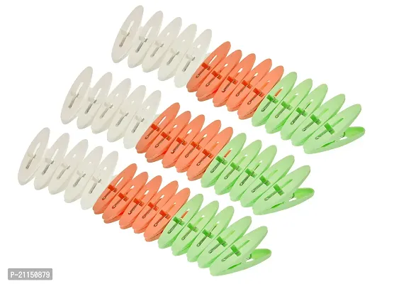 Stri Plastic Cloth Hanging Clips Set of 36 Pieces (3 Dozen) (36)-thumb0