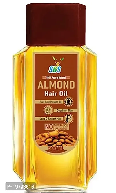 SBS ALMOND HAIR OIL 500ML-thumb0