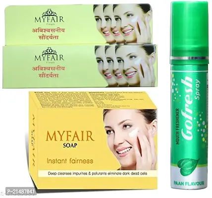 my fair face cream soap geofresh paan flaour 15g